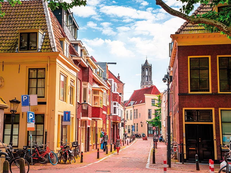 Dom Tower looms over Utrecht
